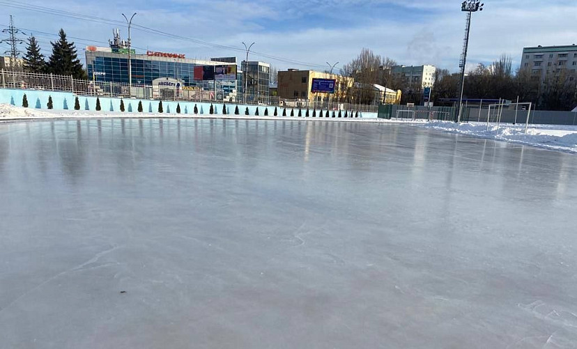 В Саратове с наступлением морозов откроют катки