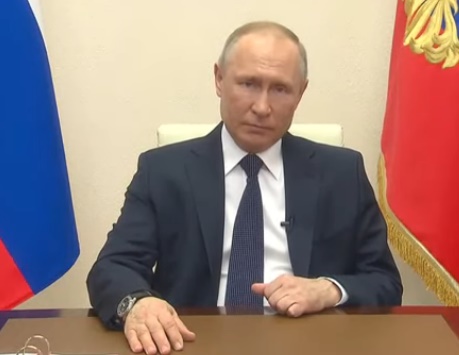 Президент снова обратится к жителям России в период пандемии