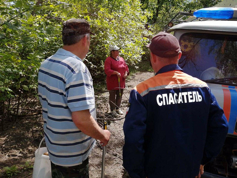Спасатели нашли заблудившуюся в лесу пару