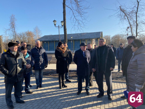 Володин раскритиковал реконструкцию парка в Петровске 