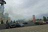 Огонь уничтожил контору бывшей пожарной части под Саратовом