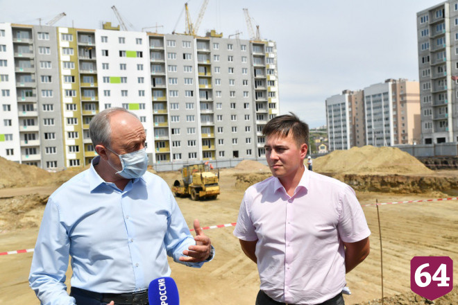Два детсада до конца года построят в новом микрорайоне Саратова 