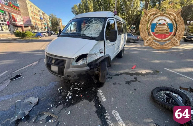 Молодой байкер погиб в ДТП с «Газелью» в Саратовской области