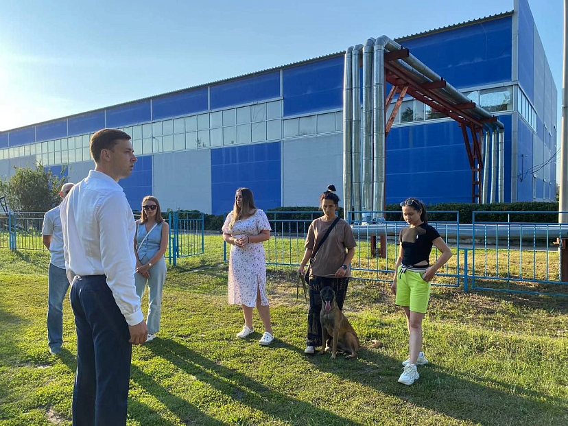 Под Саратовом появится современная площадка для дрессировки собак 
