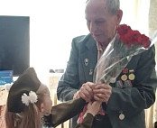 В Саратове труженик тыла отметил 97-летие