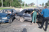 В столкновении двух легковушек травмировались мальчик и девочка 
