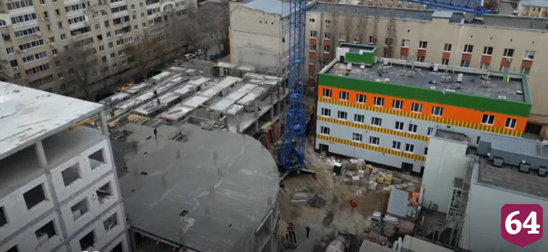 Новый корпус детской больницы в Саратове откроют в декабре