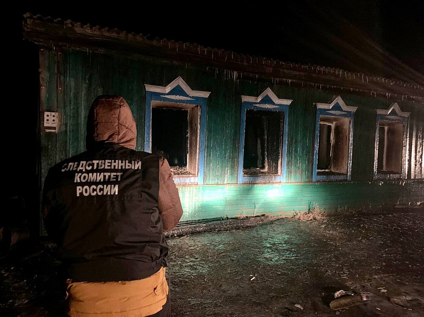 Пожар в доме на Садовой унес жизнь мужчины 