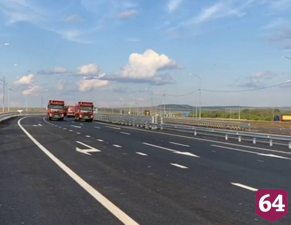 В Саратовской области открыли движение по развязке в обход Сенной