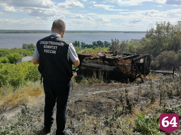В сгоревшем доме обнаружили останки человека 