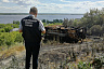 В сгоревшем доме обнаружили останки человека 
