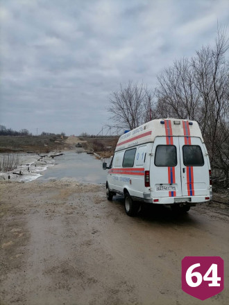 В Саратовской области ушли под воду 9 мостов 