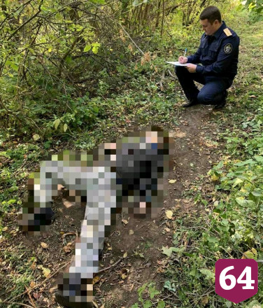 В Вольске недалеко от кладбища нашли труп неизвестного мужчины 