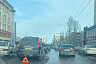 ДТП с грузовиком парализовало движение в центр Саратова 