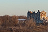 Саратовцев впечатлил разлив реки у старинной мельницы