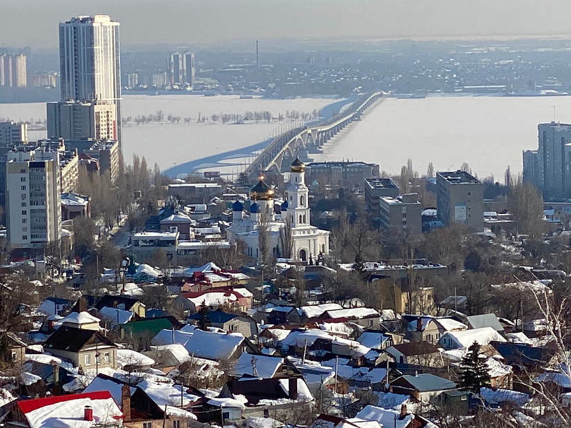 Саратовскую область ожидает мокрый снег с дождем 