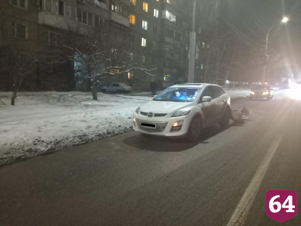 В Саратове за вечер сбили двух пешеходов