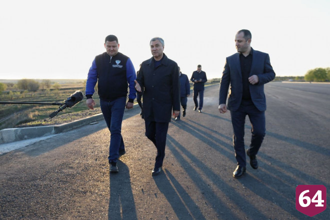 Новую дорожную развязку под Саратовом сдадут с опережением графика