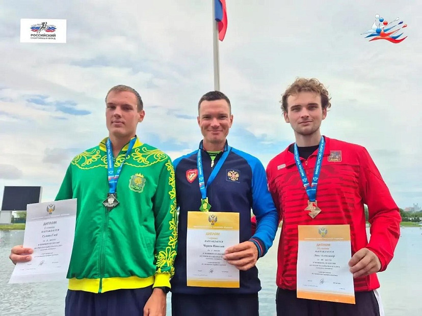 Саратовский гребец Николай Червов стал чемпионом России 