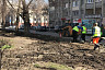В Саратове продолжается реконструкция сквера на улице Рахова