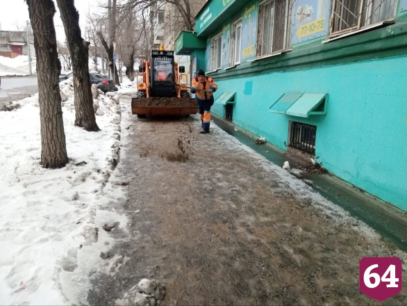 Глава Саратова объявила борьбу с гололедом