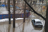 Многоэтажку отрезало от мира дождевыми водами