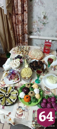 Саратовцы показали новогодние столы