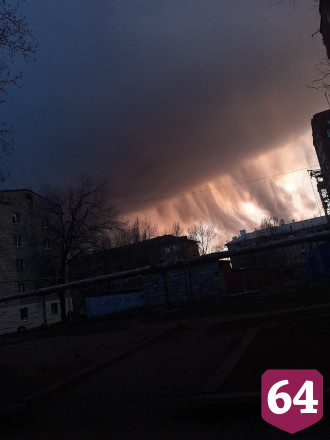 Жителей Саратова поразили странные облака над городом