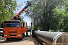 Коммунальщики завершают замену труб на улице Плодородной