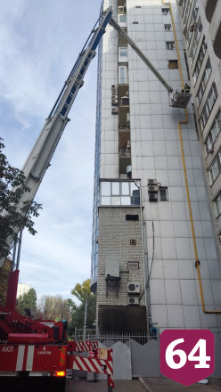 В центре Саратова из-за задымления эвакуировали людей из многоэтажки 