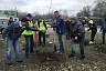 В Саратове губернатор посадил березы на Кумысной поляне