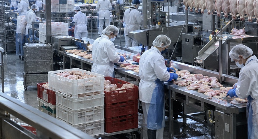 В Саратове готовы платить 125 тысяч за разделку курицы