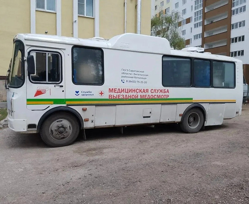 В Саратовской области медицинскую помощь оказывает «ФАП на колесах»