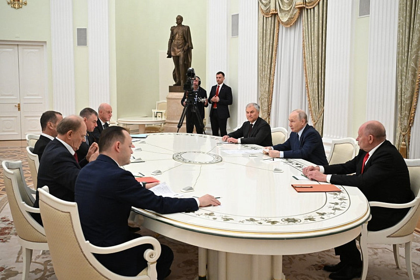 Президент полностью поддержал идею выдвижения Володина на должность председателя Госдумы