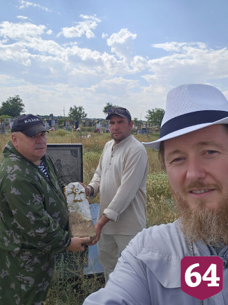 В Саратовской области нашли надгробие героя Первой мировой войны