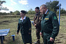 Победителям турнира лесных пожарных вручили кусторез 