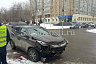 В центре Саратова опрокинулся автомобиль