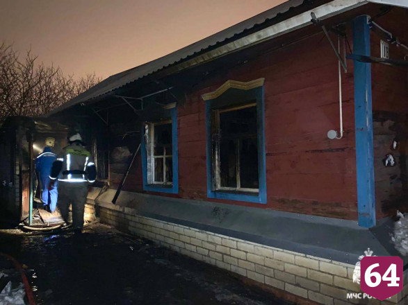 В Саратове на пожаре погибла 83-летняя женщина