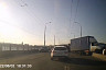 Грузовая «Газель» протаранила перила на мосту «Саратов - Энгельс» 