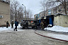 В гараже диспансера под Саратовом сгорел УАЗ
