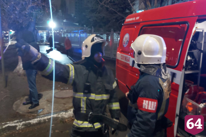 В Саратове «тушили» крышу исторического парка
