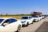Под Саратовом в День государственного флага развернули 10-метровый триколор 