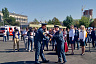 В центре Саратова роботы тушили пожар 