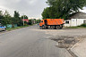 В Саратове грузовик сбил курьера «Самоката»