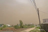 На Саратов и Энгельс надвигается пыльное облако