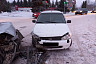 Пожилой водитель «Калины» пострадал в ДТП под Саратовом