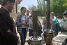 Под Саратовом туристов поили чаем из 120-летнего самовара