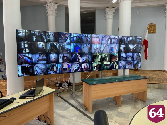 В Саратове перед выборами протестировали систему видеонаблюдения 