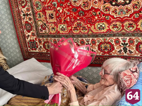 В Саратове с Днем Победы поздравили 106-летнюю медсестру Великой Отечественной