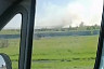 Рядом с кладбищем в Саратове тушили крупный пожар